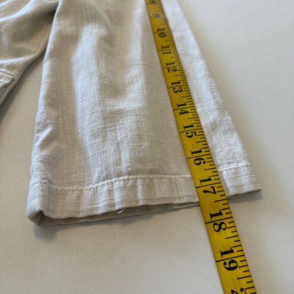 Vintage J. Jill Ivory Three Quarter Sleeve Two Button Jacket Sz MP, Cottagecore - Picture 11 of 14